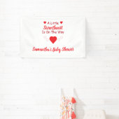 Kleine Baby shower Spandoek