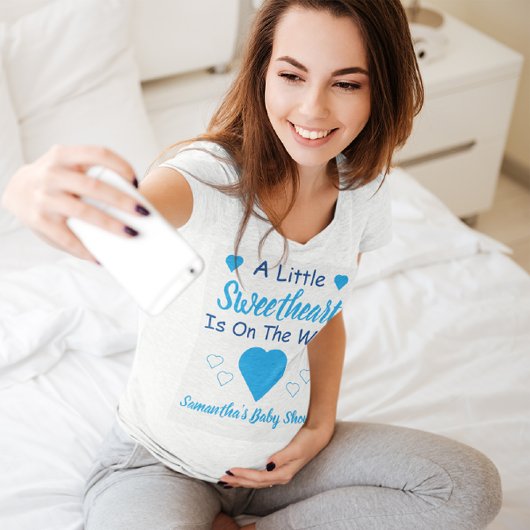 Kleine Baby shower T-shirt