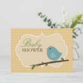 Kleine baby Shower-uitvindingen Kaart (Staand voorkant)