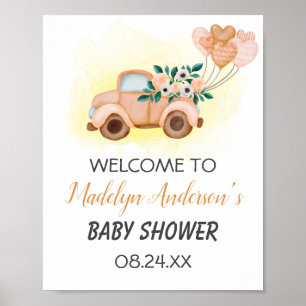 Kleine Baby shower van de Triplets van het Vracht Poster