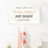 Kleine Baby shower van de  Triplets van het Vracht Spandoek (Insitu)