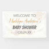 Kleine Baby shower van de  Triplets van het Vracht Spandoek (Horizontaal)
