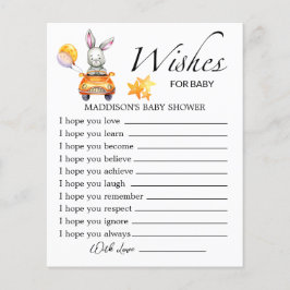 Kleine baby shower wil baby