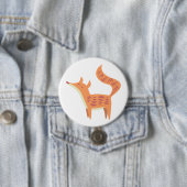 Kleine baby vossen ronde button 7,6 cm (In situ)