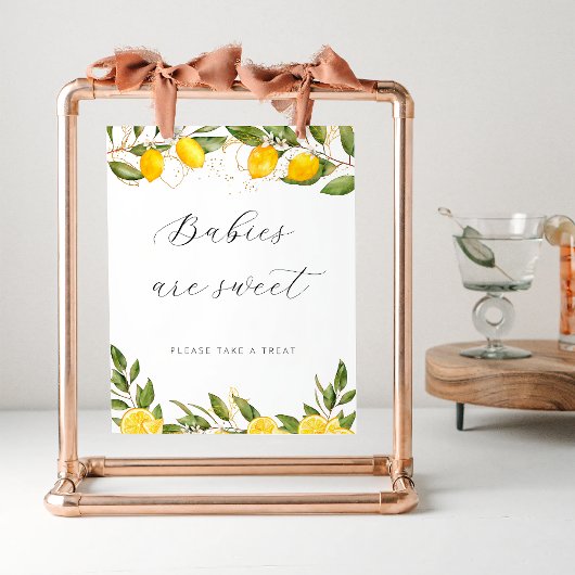 Kleine baby's van het Baby shower van de luie zome Poster