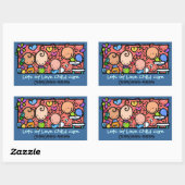 Kleine baby's zijn schattig!  sticker (Vel)