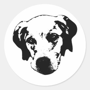 Kleine badge van loyale rust ronde sticker