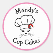  Kleine Baker Party Sticker (Voorkant)