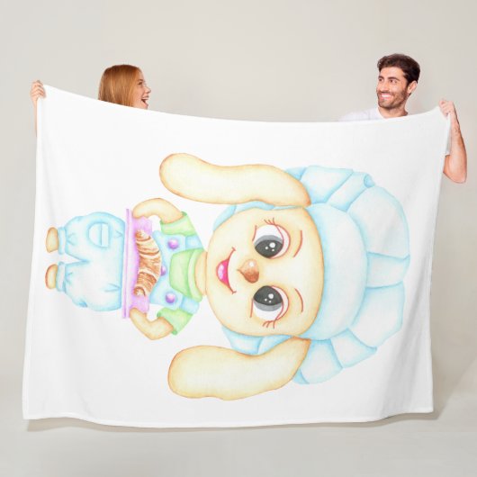 Kleine bakker fleece deken (In situ)