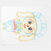 Kleine bakker fleece deken (Voorkant (Horizontaal))