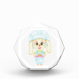 Kleine bakker fotoblokken