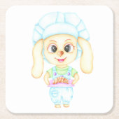 Kleine bakker kartonnen onderzetters (Voorkant)