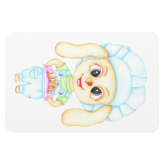 Kleine bakker magneet (Horizontaal)