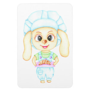 Kleine bakker magneet