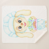 Kleine bakker sherpa deken (Voorkant (horizontaal))