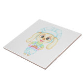 Kleine bakker tegeltje (Zijkant)