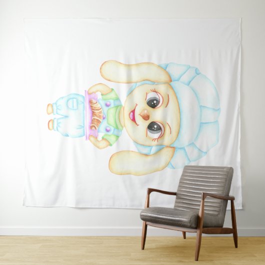 Kleine bakker wandkleed (In Situ (horizontaal))