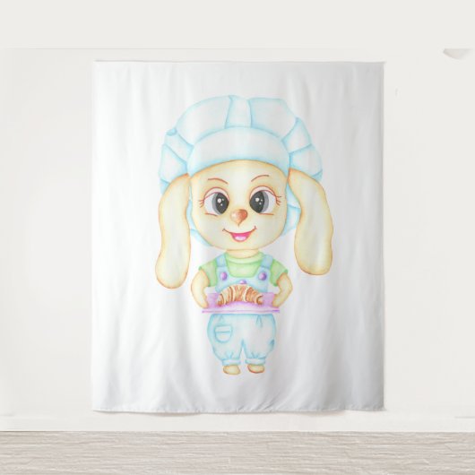 Kleine bakker wandkleed (Voorkant)