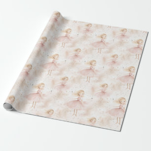Kleine Ballerina #10 - Blond Meisje Cadeaupapier