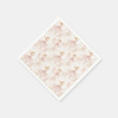 Kleine Ballerina #10 - Blond Meisje Servet (Hoek)