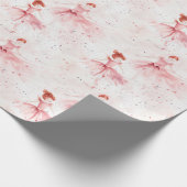 Kleine Ballerina #8 - Lees Hoofdmeisje Cadeaupapier (Hoek)