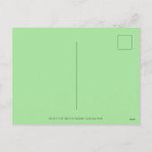 KLEINE BALLERINA FROG TRICK OF BEHANDELING IN TUTU FEESTDAGENKAART (Achterkant)