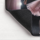 Kleine ballerina in roze tutu muismat (Hoek)