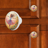 Kleine ballerina keramische knop