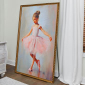 Kleine Ballerina Meisje Decoupage Tissue Papier