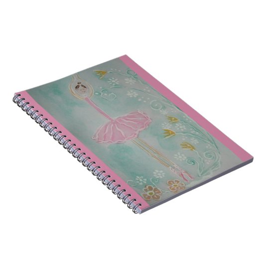 Kleine ballerina notitieboek (Rechterzijde)