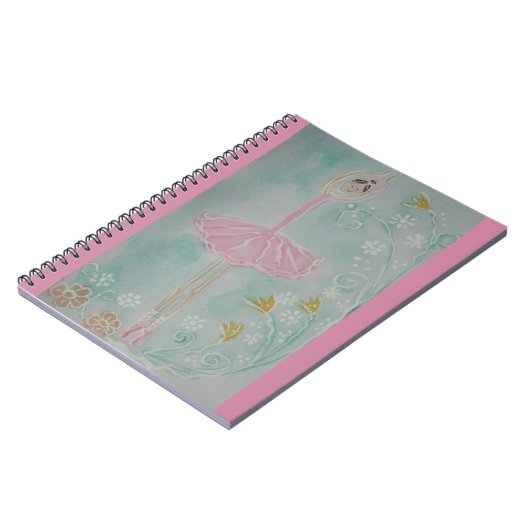 Kleine ballerina notitieboek (Linkerzijde)