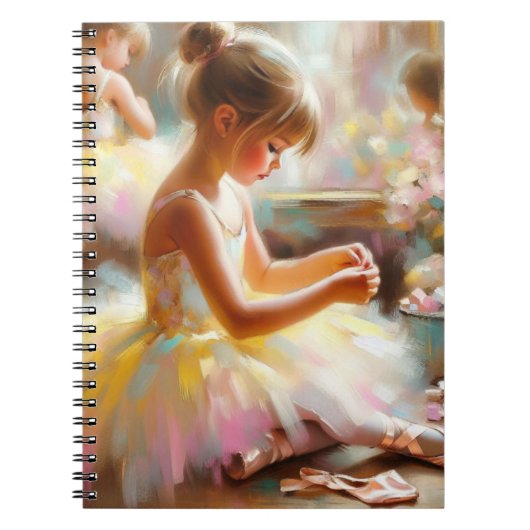 Kleine ballerina notitieboek (Voorkant)