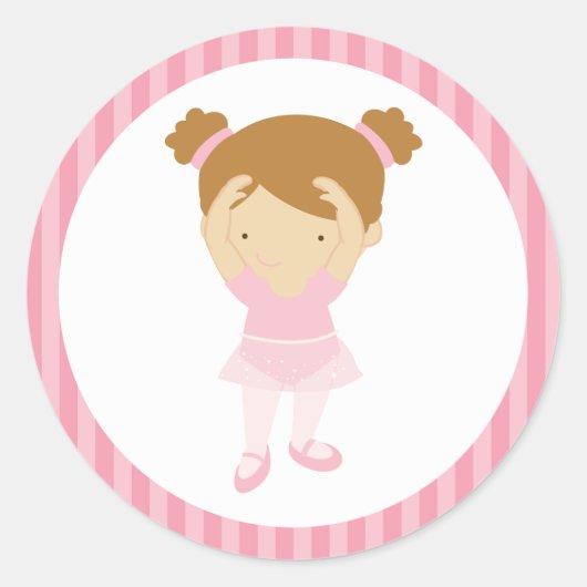 Kleine Ballerina Stickers (Voorkant)