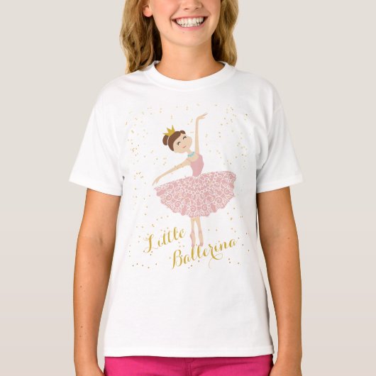 kleine ballerina t-shirt (Voorkant)
