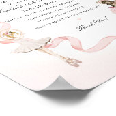 Kleine Ballerina Verjaardagsfeest Tijd Capsule Tek Poster (Hoek)