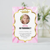 Kleine Ballerinas Ballet Verjaardagsfeestje Kaart (Staand voorkant)