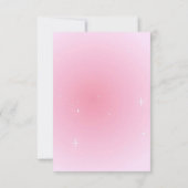 Kleine Ballerinas Ballet Verjaardagsfeestje Kaart (Achterkant)