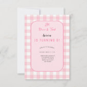 Kleine Ballerinas Ballet Verjaardagsfeestje Kaart (Voorkant)