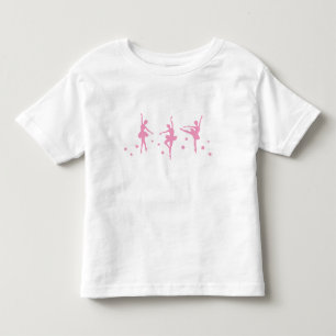 Kleine Ballerina's Ruffled Peuter T-shirt