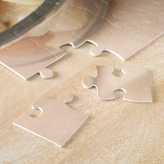 Kleine bananenpudding legpuzzel (Zijkant)