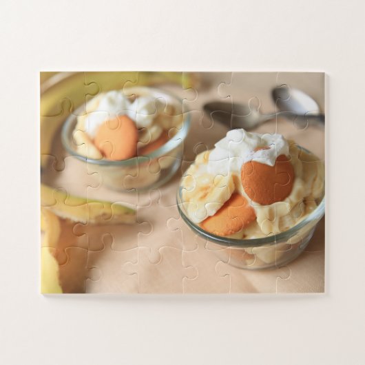 Kleine bananenpudding legpuzzel (Horizontaal)
