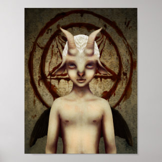 KLEINE BAPHOMET POSTER