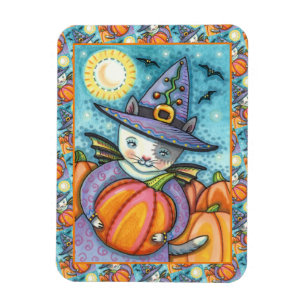 KLEINE BBT CAT-KITTEN, CUTE & COLORFUL-HALLOEEN MAGNEET
