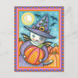 KLEINE BBT CAT-KITTEN, CUTE EN COLORFUL FEESTDAGENKAART