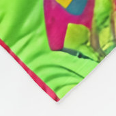 Kleine beagle puppy Quilly als design Fleece Deken (Hoek)