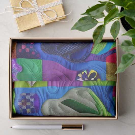 Kleine beagle puppy Quilly als design Tissuepapier (Geschenk)