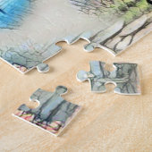 Kleine bedekking in de Bossen - betoverend ontsnap Legpuzzel (Zijkant)