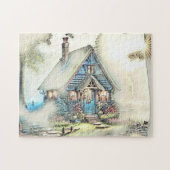 Kleine bedekking in de Bossen - betoverend ontsnap Legpuzzel (Horizontaal)