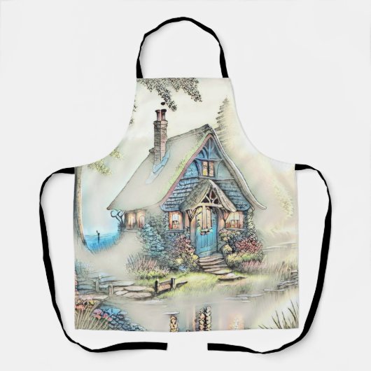 Kleine bedekking in de Bossen - betoverend ontsnap Schort (Voorkant)