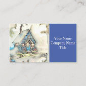 Kleine bedekking in de Bossen - betoverend ontsnap Visitekaartje (Voorkant)